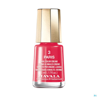 Mavala vao mini color 03 paris  5ml