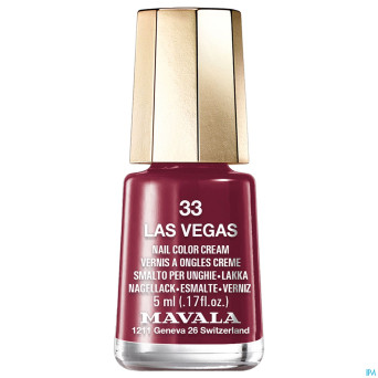 Mavala vao mini color 33 las vegas    5ml