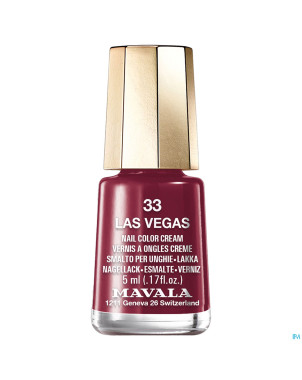 Mavala vao mini color 33 las vegas    5ml