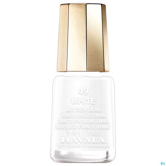 Mavala vao mini color 49 white  5ml