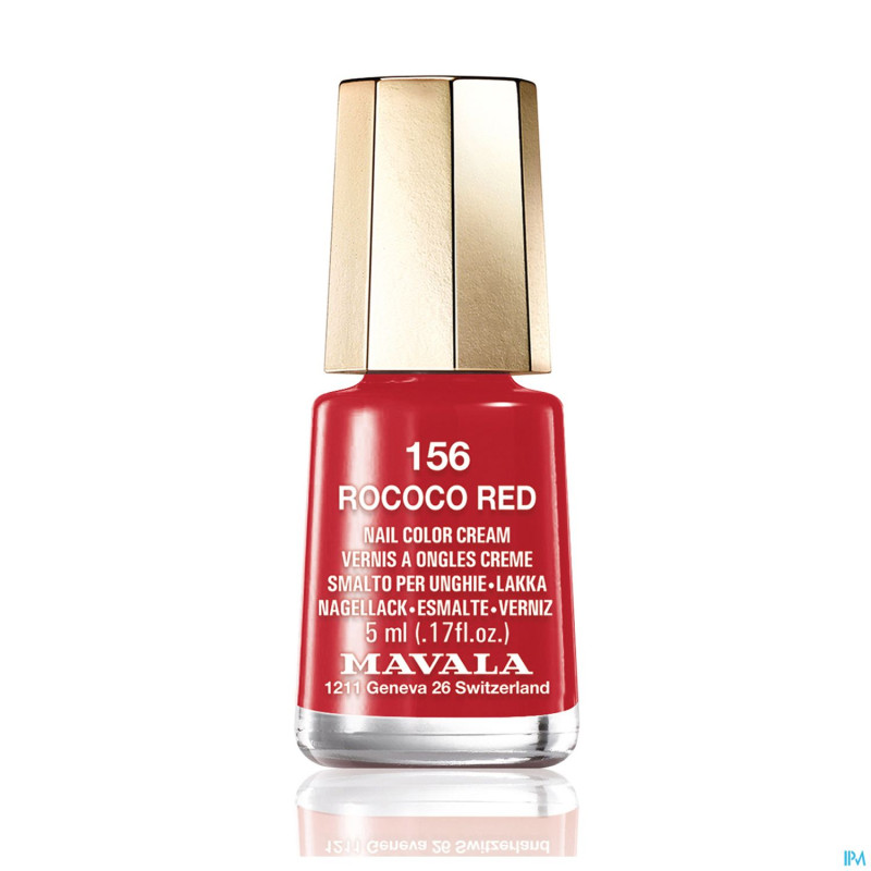 Mavala vao carrousel color 156 rococo red    5ml