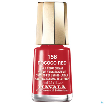 Mavala vao carrousel color 156 rococo red    5ml