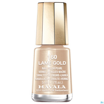 Mavala vao carrousel color 160 lame gold    5ml