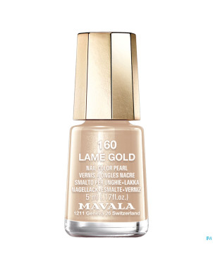 Mavala vao carrousel color 160 lame gold    5ml