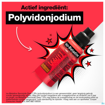 Iso betadine savon germicide 7,5%    125ml