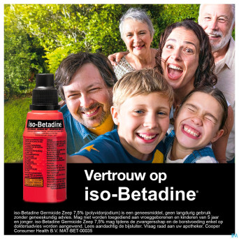 Iso betadine savon germicide 7,5%    125ml