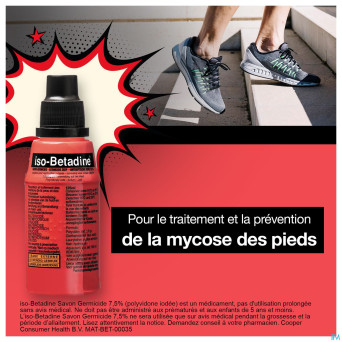 Iso betadine savon germicide 7,5%    125ml