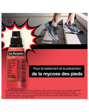 Iso betadine savon germicide 7,5%    125ml