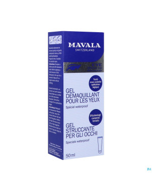 Mavala eye-lite gel demaq yeux azulene 50ml