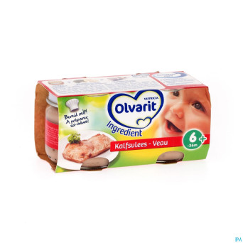 Olvarit ingredient veau    pot 2x80g 123223