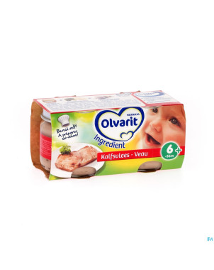 Olvarit ingredient veau    pot 2x80g 123223