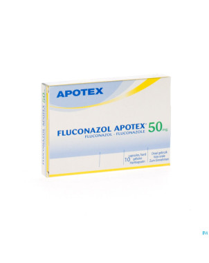 Fluconazol apotex  50 mg caps 10