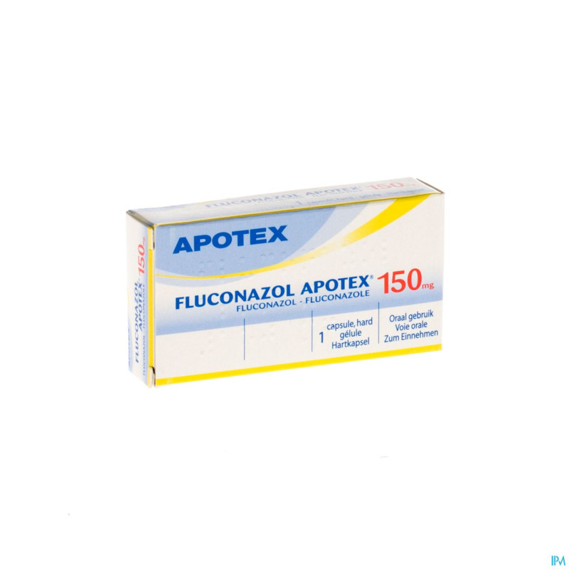 Fluconazol apotex 150 mg caps 1