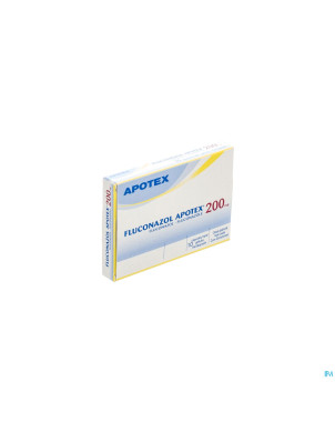 Fluconazol apotex 200 mg caps 10