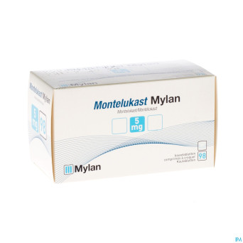 Montelukast mylan 5 mg comp macher 98 x 5 mg