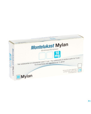 Montelukast mylan 10 mg comp pell 28 x 10 mg