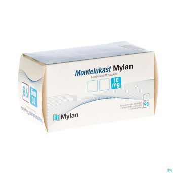 Montelukast mylan 10 mg comp pell 98 x 10 mg