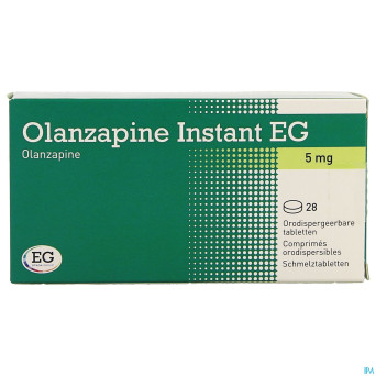 Olanzapine instant 5mg eg comp orodisp 28x5mg