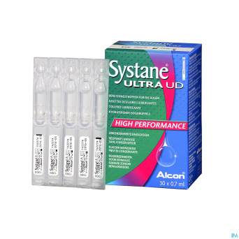 Systane ultra gutt oculaire hydra ster 30x0,7ml ud