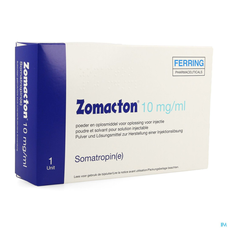 Zomacton 10mg/ml pdr+solv pr sol inj.ser.prerempli