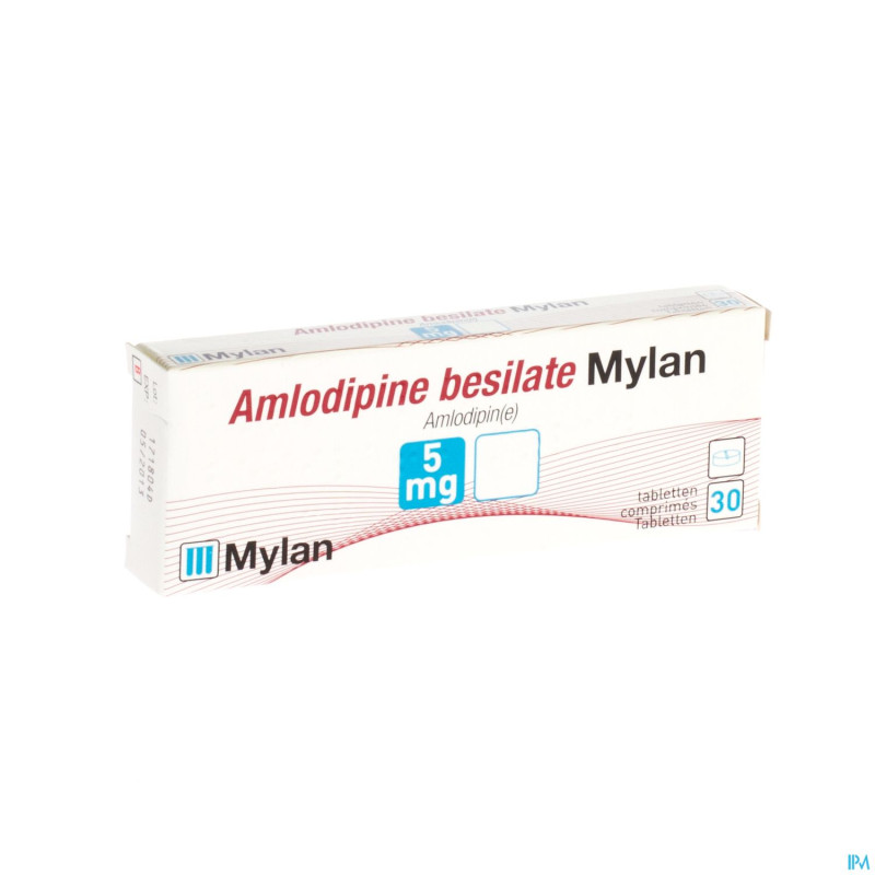 Amlodipine besilate viatris 5mg comp 30