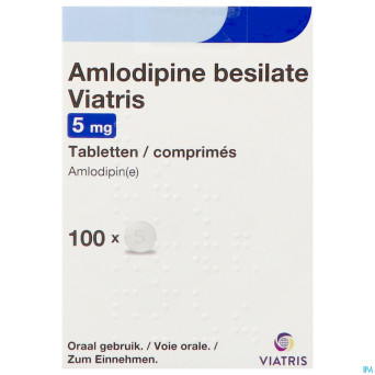 Amlodipine besilate viatris 5mg comp 100