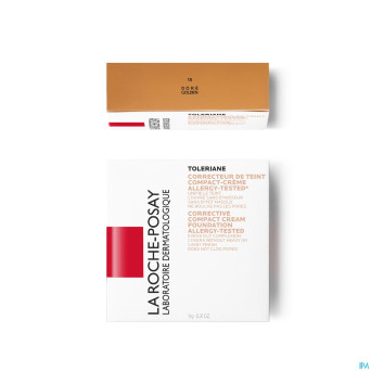 Lrp toleriane teint corr.comp.ip35 15 cr dore 9g
