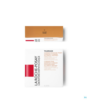 Lrp toleriane teint corr.comp.ip35 15 cr dore 9g