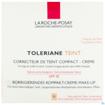 Lrp toleriane teint corr.comp.ip35 10 ivoire 9g