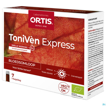 Ortis toniven express monodose fl 7x15ml
