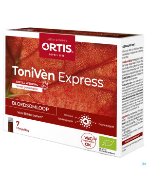 Ortis toniven express monodose fl 7x15ml