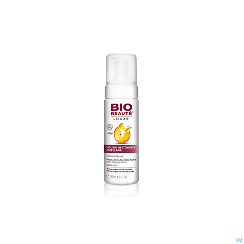 Bio beaute mousse nett. micel. eau orange 150ml