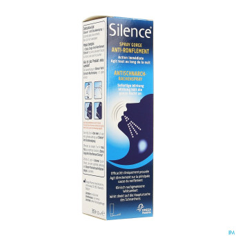 Silence anti snoring spray nf 50ml rempl.2340503