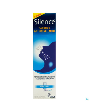 Silence anti snoring spray nf 50ml rempl.2340503