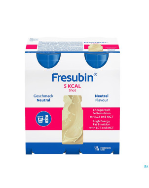 Fresubin 5 kcal shot neutre 4x200ml