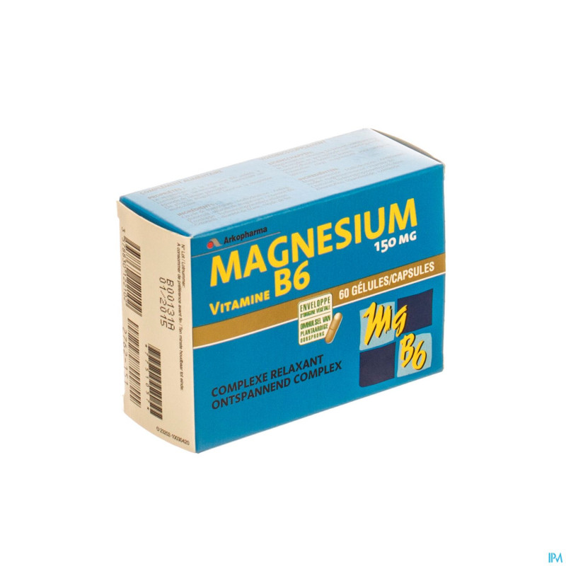 Magnesium b6 blister caps 2x30
