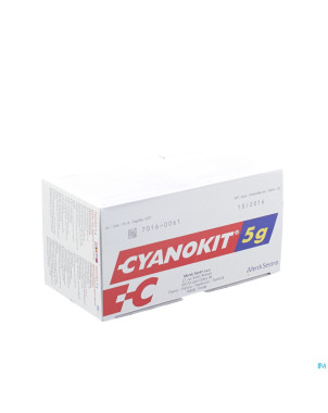 Cyanokit 5,0g pdr pour sol pour infusion