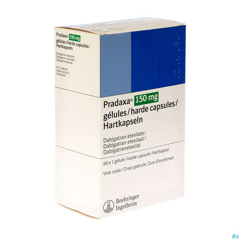 Pradaxa 150 mg caps dur  60
