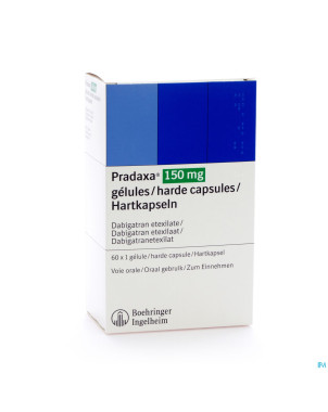 Pradaxa 150 mg caps dur  60