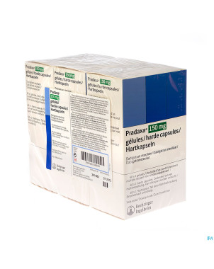 Pradaxa 150 mg caps dur 180