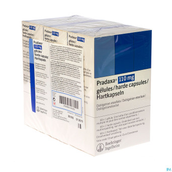 Pradaxa 110 mg caps dur 180