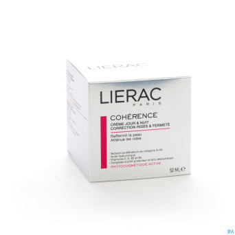 Lierac coherence creme jour-nuit pot 50ml