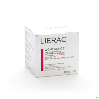 Lierac coherence creme jour-nuit pot 50ml