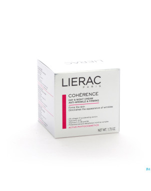 Lierac coherence creme jour-nuit pot 50ml