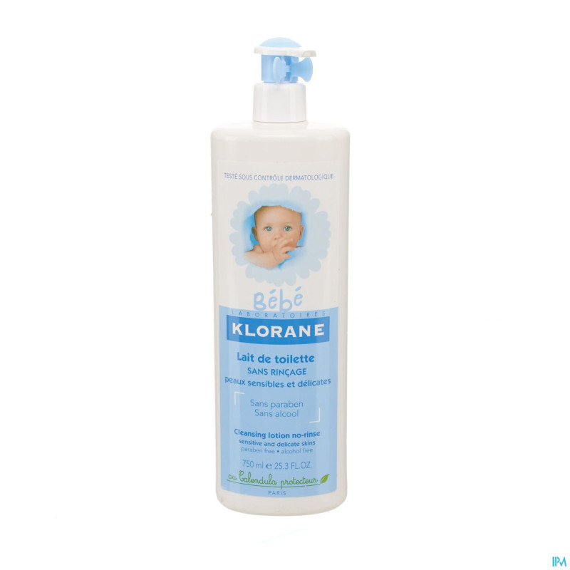 Klorane bb lait sans rincage  750ml