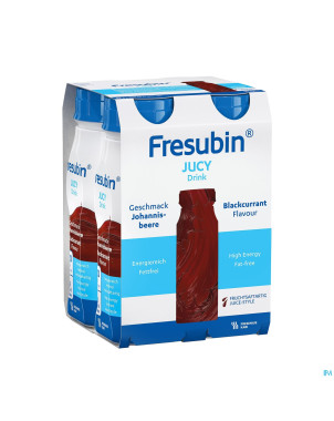 Fresubin jucy drink cassis easy bottle 4x200ml