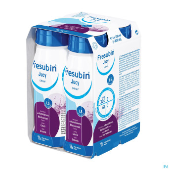 Fresubin jucy drink cassis easy bottle 4x200ml