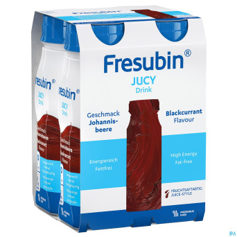 Fresubin jucy drink cassis easy bottle 4x200ml