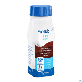 Fresubin jucy drink cassis easy bottle 4x200ml