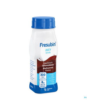 Fresubin jucy drink cassis easy bottle 4x200ml